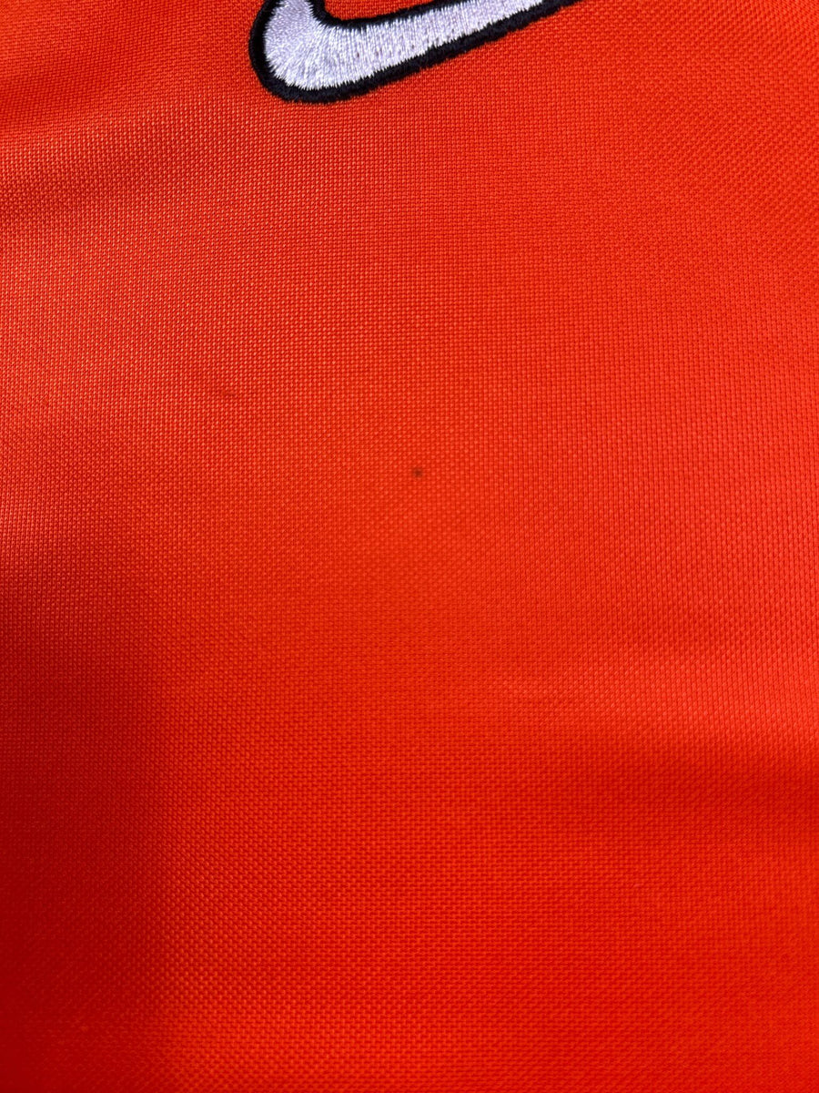 1998/99 Netherlands Bergkamp #8 Home Shirt (L)