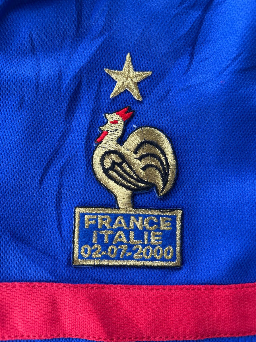 2000/01 France Home Shirt Zidane #10 Special Edition (S)