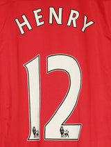 2011/12 Arsenal Henry #12 Home Shirt (M)