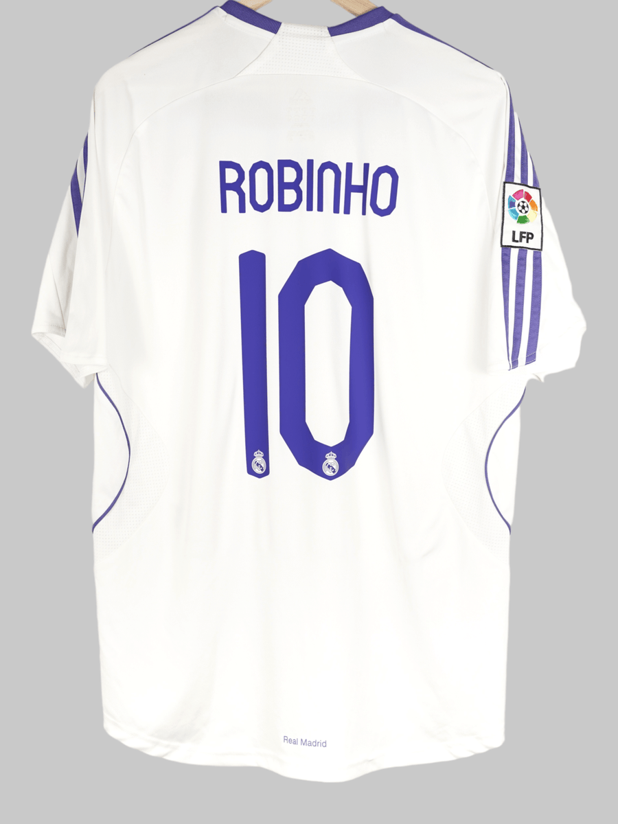 2007/8 Real Madrid Robinho #10 Home Shirt (L)