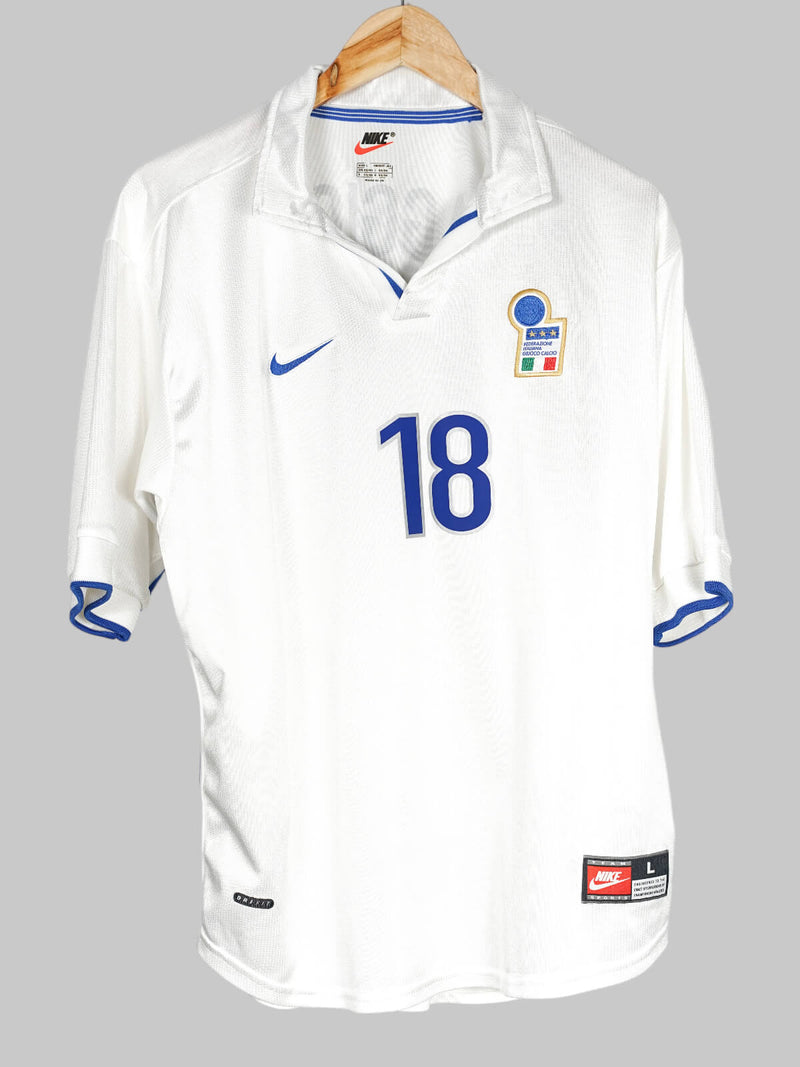 1997/98 Italy Baggio R. #18 Away Shirt (L)