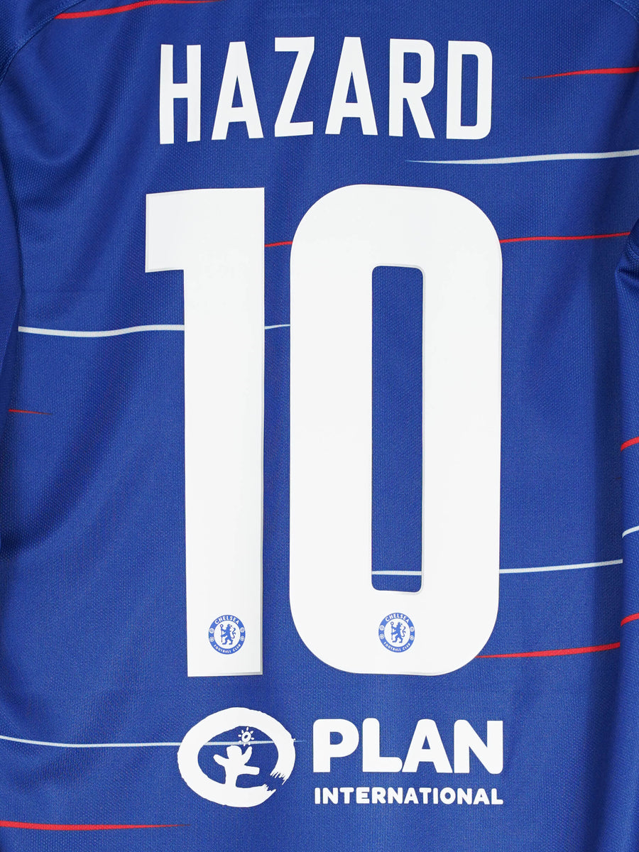 2018/19 Chelsea Hazard #10 Home Shirt L/S (M)