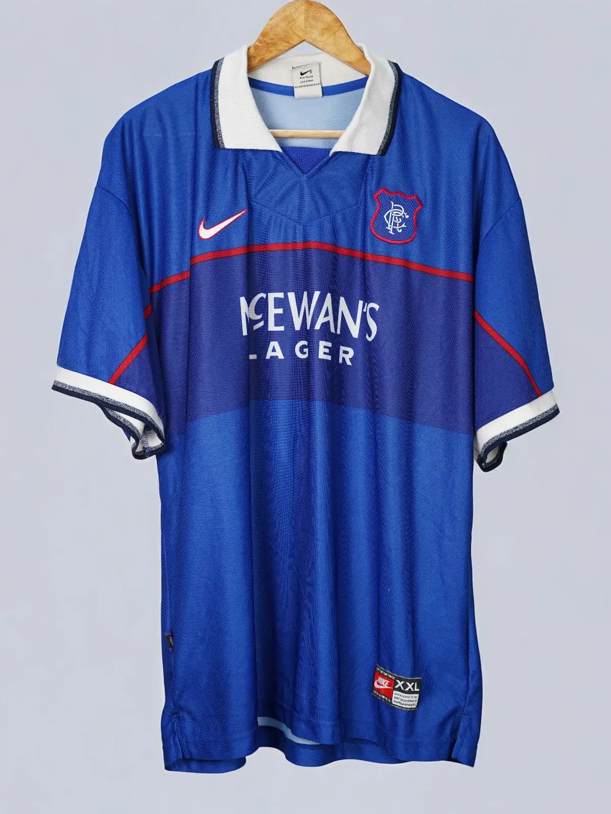 1997/98 Rangers Laudrup #11 Home Shirt (XXL) Nike | First11
