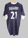 2001/03 FC Girondins Bordeaux Dugarry #21 Signed Home Shirt (XL) Adidas
