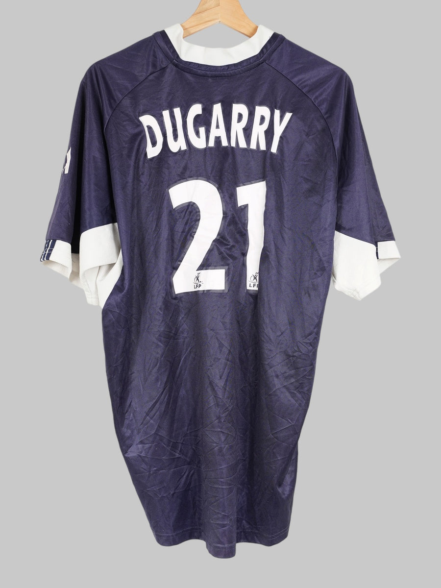 2001/03 FC Girondins Bordeaux Dugarry #21 Signed Home shirt (XL)