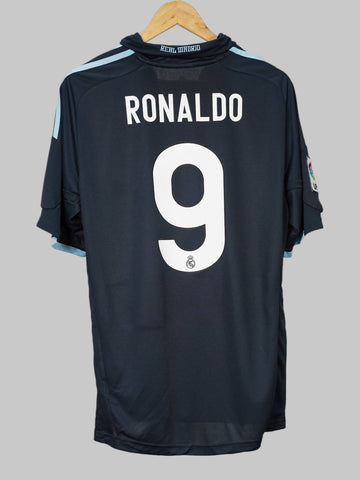 Real Madrid Away Shirt 2009/10 Ronaldo 9 (L)