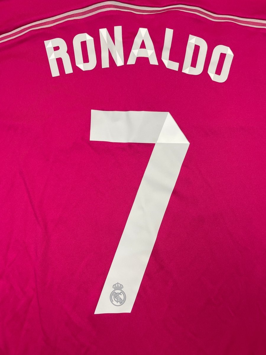 Real Madrid Away Shirt 2014/15 Ronaldo #7 - 8/10 - XL