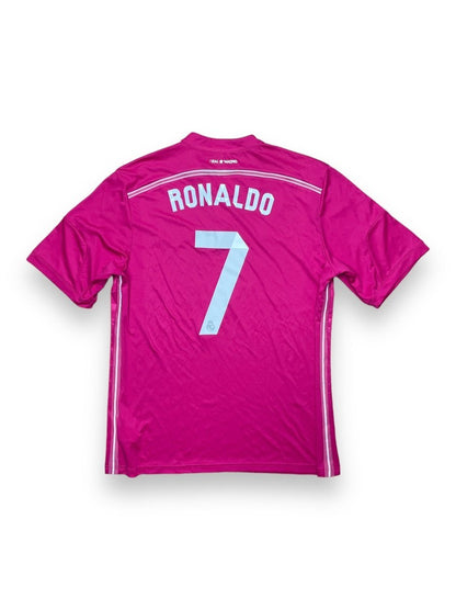 Real Madrid Away Shirt 2014/15 Ronaldo #7 - 8/10 - XL