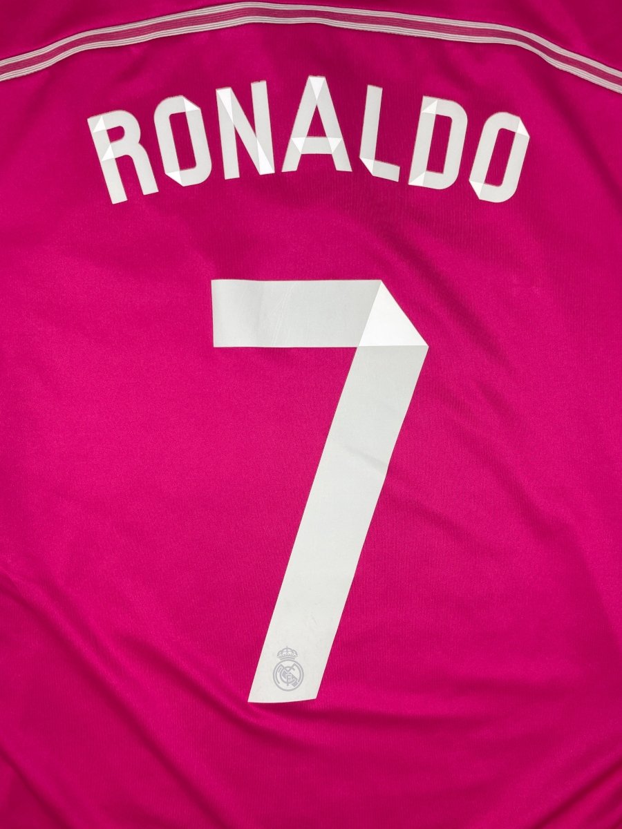 Real Madrid Away Shirt 2014/15 Ronaldo #7 - 9/10 - M