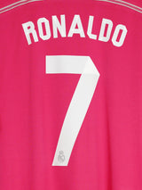 Real Madrid Away Shirt 2014/15 Ronaldo 7 (L)