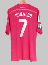 Real Madrid Away Shirt 2014/15 Ronaldo 7 (L)