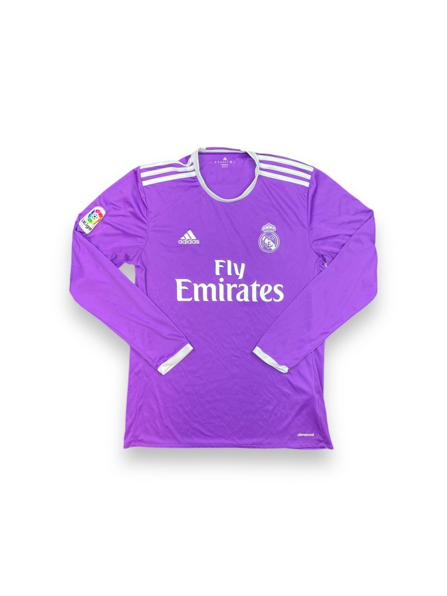 Real Madrid Away Shirt 2016/17 L/S Ronaldo #7 - 10/10 - M