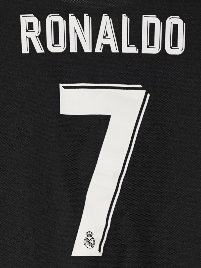 Real Madrid Away Shirt 2017/18 Ronaldo 7 (S Kids)