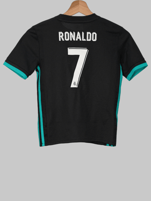 Real Madrid Away Shirt 2017/18 Ronaldo 7 (S Kids)