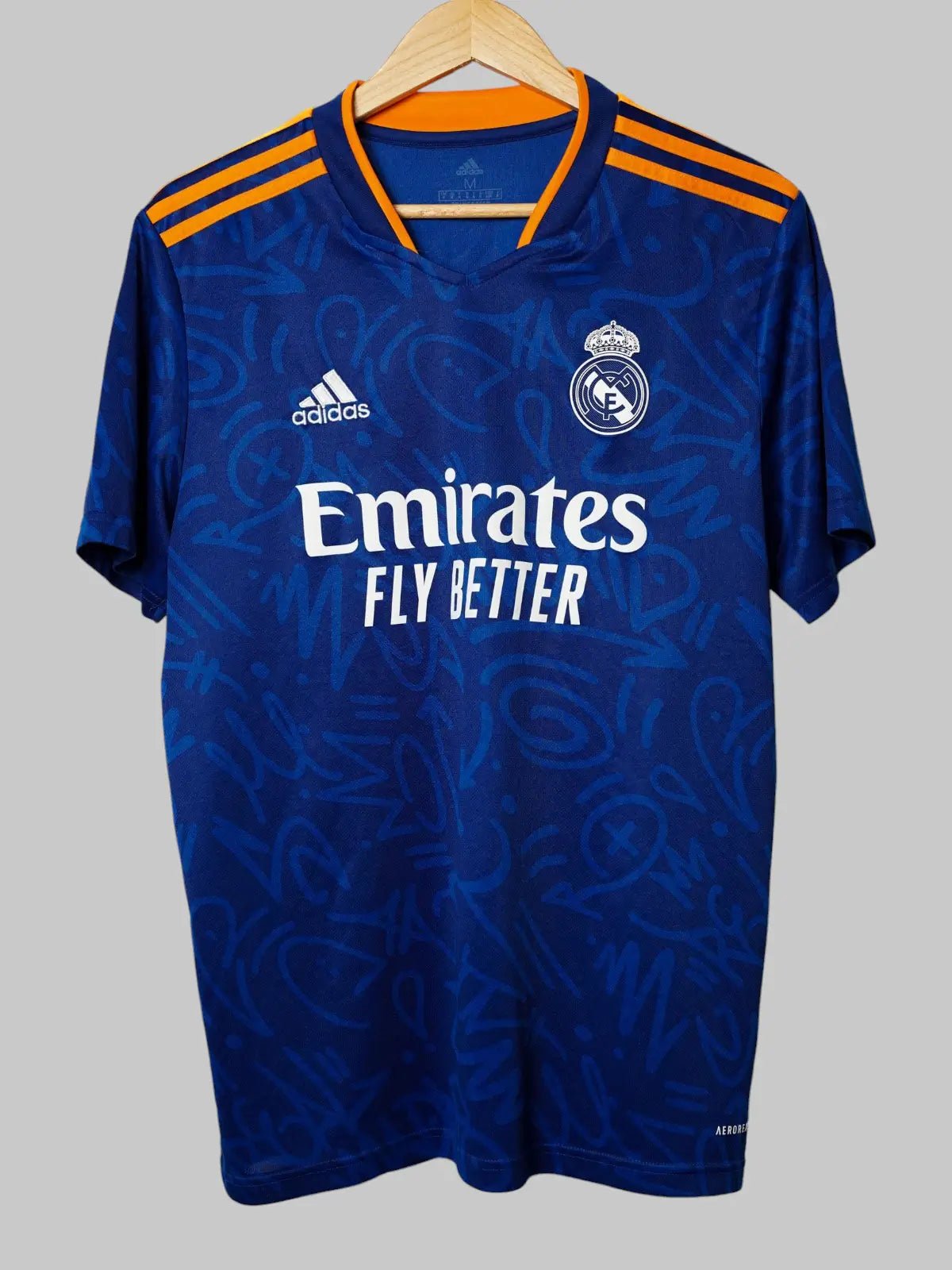 2021/22 Real Madrid Rodrygo #21 Away Shirt (M) Adidas – First11