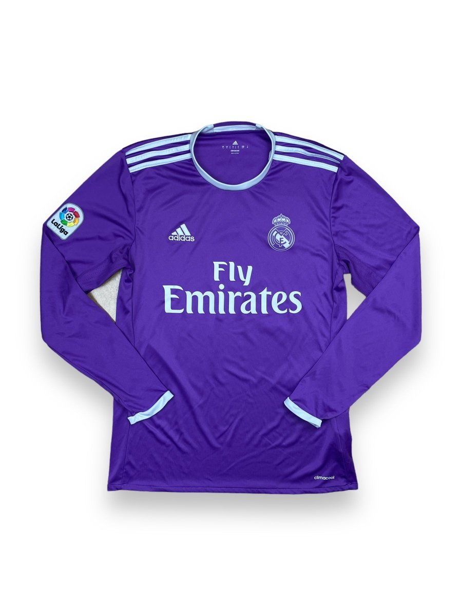 Real Madrid Away Shirt Longsleeve 2016/17 Ronaldo #7 - 8/10 - S