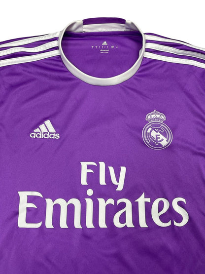 Real Madrid Away Shirt Longsleeve 2016/17 Ronaldo #7 - 8/10 - S