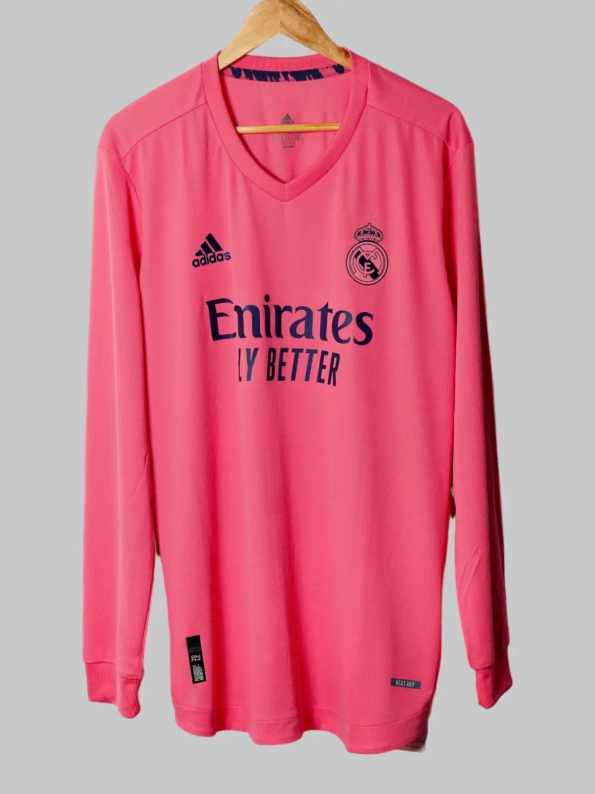 Real Madrid Away Shirt L/S 2020/21 Vini Jr. 20 Player Issue (XL)