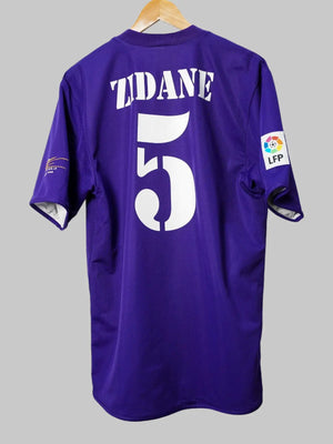 Real Madrid Hundertjähriges Drittes Trikot 2002/3 Zidane 5 (L)