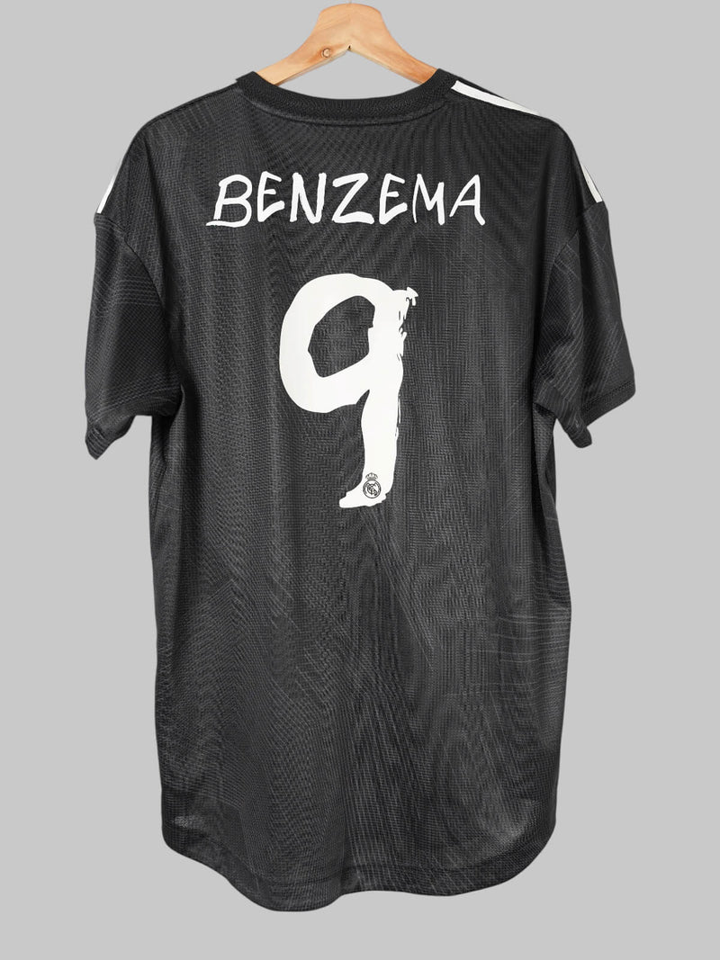 Real Madrid Fourth Shirt 2021/22 Benzema 9 (L)
