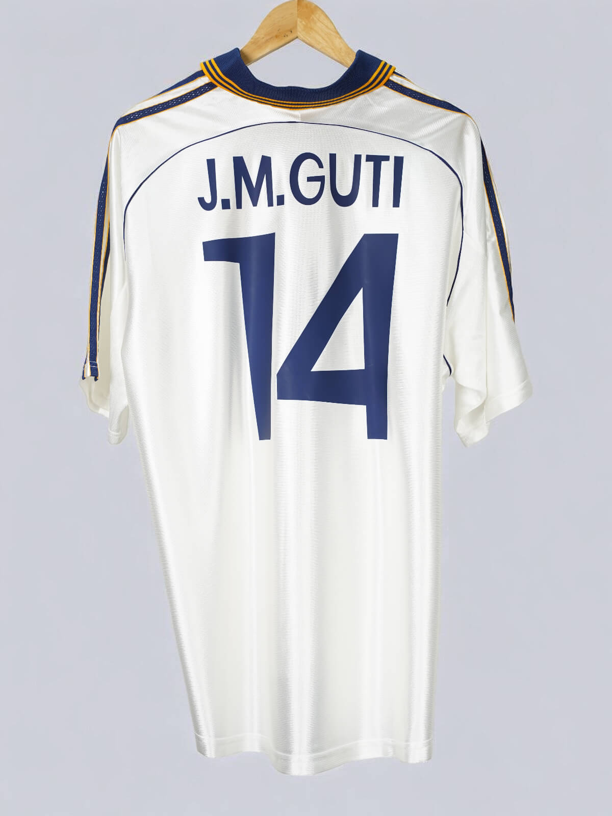 Real Madrid Home Shirt 1998/00 J.M. Guti (L)