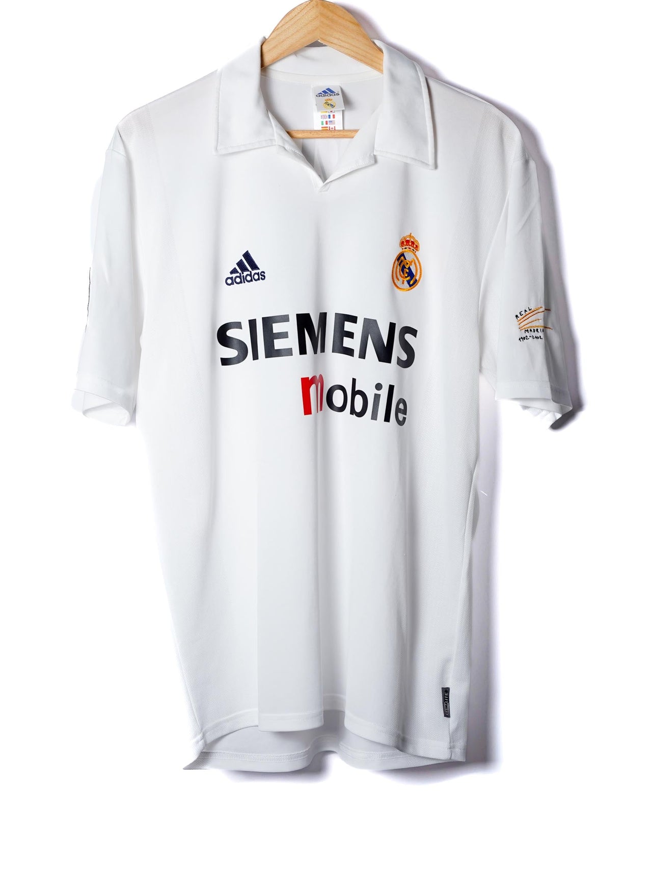 Real Madrid Home Shirt 2001/02 Ronaldo 11 (M)