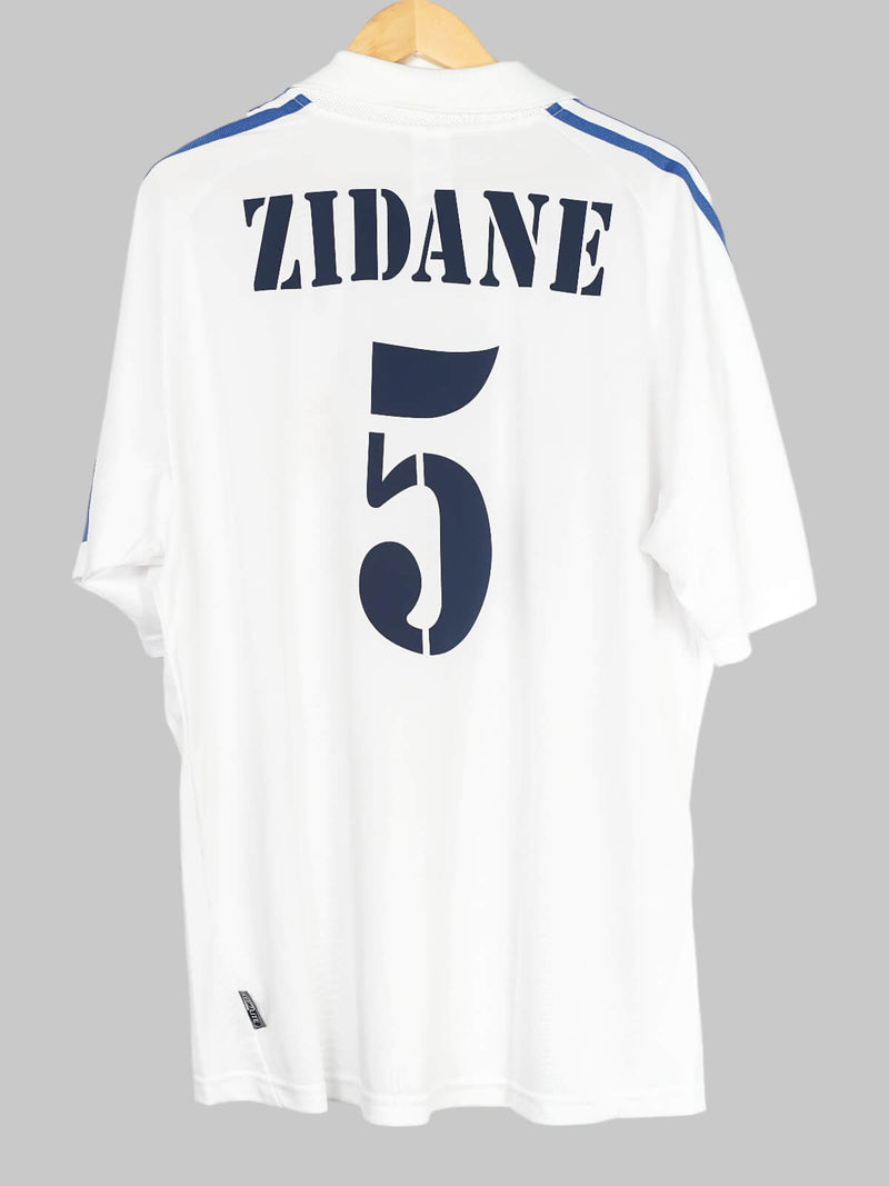 Real Madrid Home Shirt 2001/2 Zidane 5 (XL)