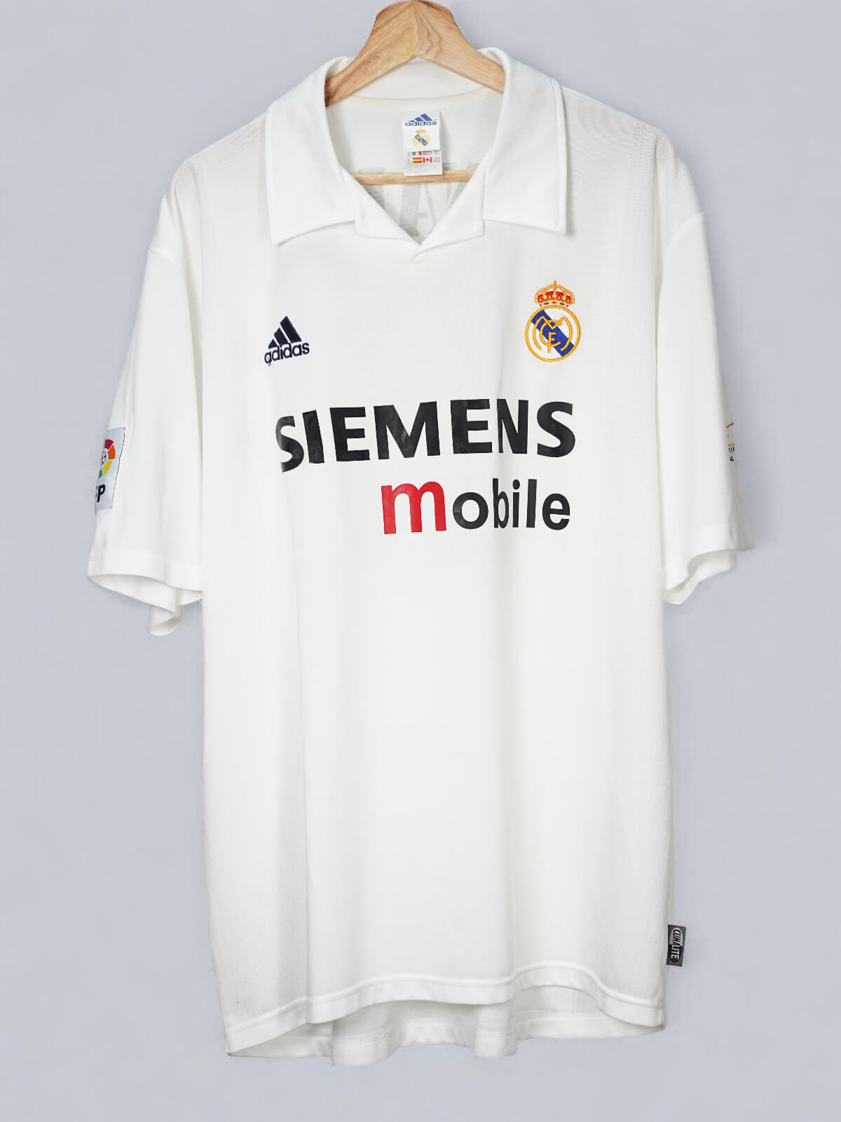 2002/03 Real Madrid Ronaldo #11 Home Shirt (XL) Adidas