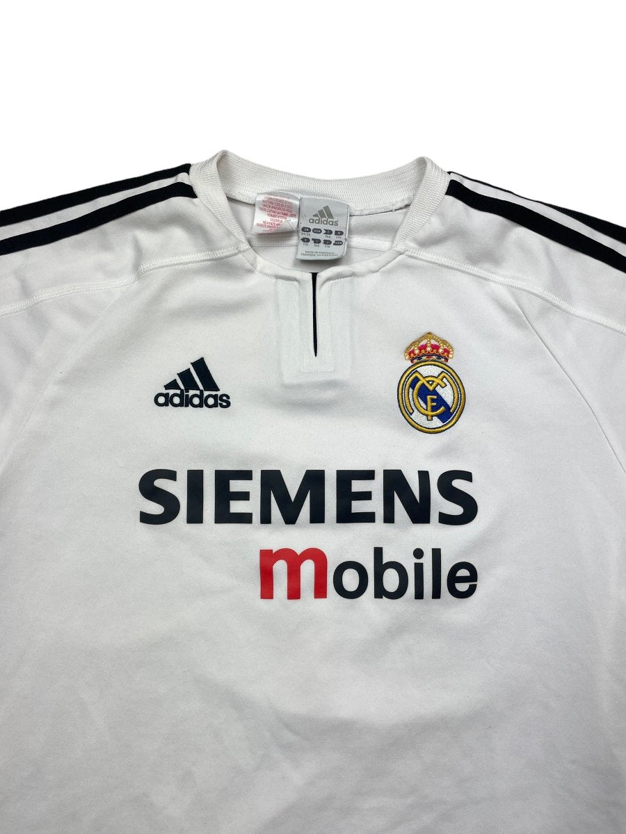 Real Madrid Home Shirt 2003/4 Raul #7 - 7/10 - XL Kids