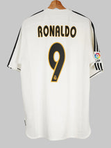 Real Madrid Home Shirt 2003/4 Ronaldo 9 (L)
