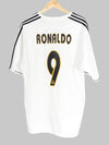 Real Madrid Home Shirt 2003/4 Ronaldo #9 (XL)