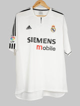 Real Madrid Home Shirt 2003/4 Ronaldo 9 (XL)