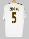 Real Madrid Home Shirt 2003/4 Zidane #5 (M)
