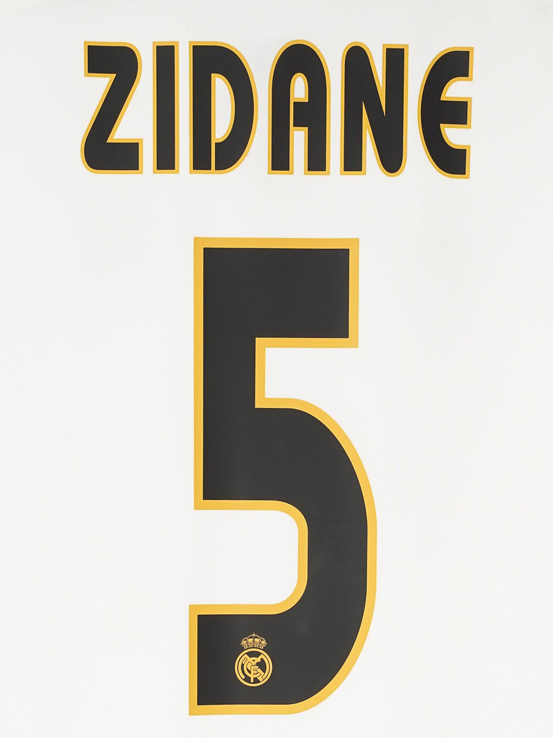 Real Madrid Home Shirt 2003/4 Zidane 5 (M)