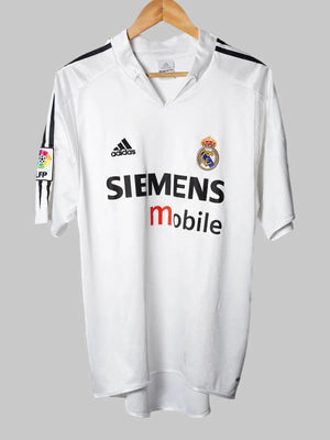 Camiseta local del Real Madrid 2004/5 (L)