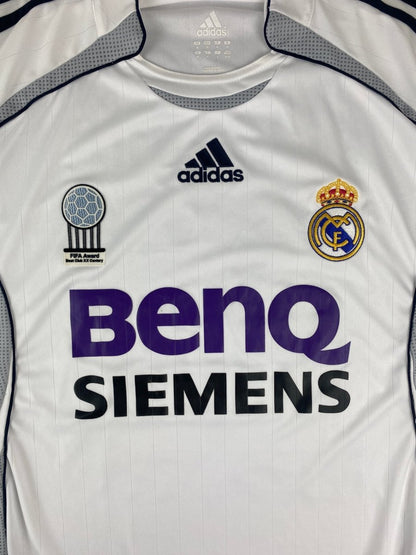 Real Madrid Home Shirt 2006/07 Beckham #23 - 9/10 - M