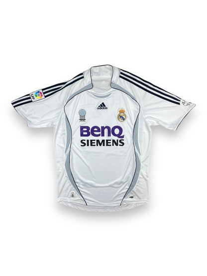 Real Madrid Home Shirt 2006/07 Beckham #23 - 9/10 - M