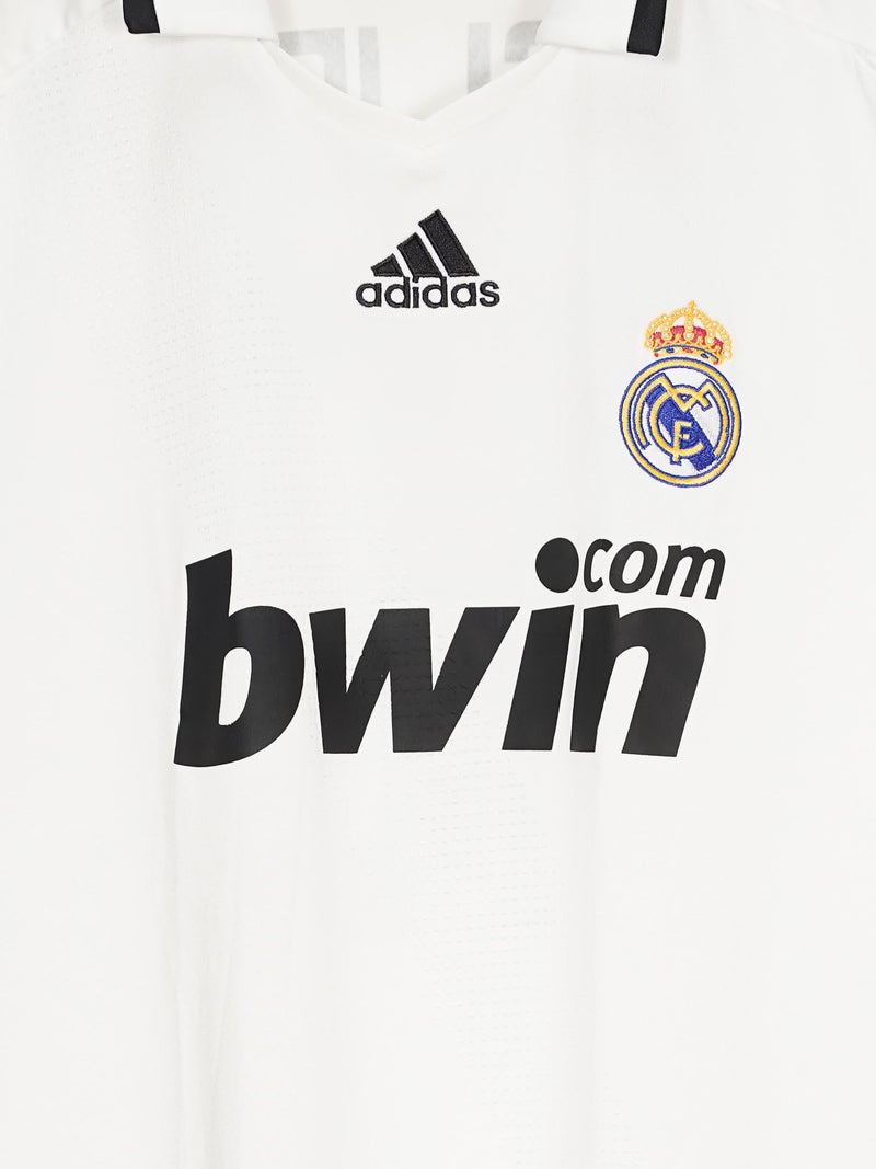 Real Madrid Home Shirt 2008/9 Sneijder 10 (L)