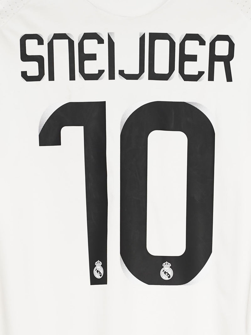 Real Madrid Home Shirt 2008/9 Sneijder 10 (L)