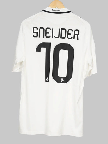 2008/09 Real Madrid Sneijder #10 Home Shirt (L) Adidas | First11