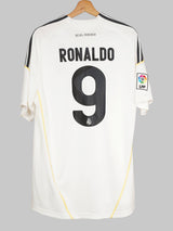 Real Madrid Home Shirt 2009/10 Ronaldo 9 (L)