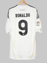 Real Madrid Home Shirt 2009/10 Ronaldo 9 (L)