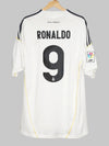 Real Madrid Home Shirt 2009/10 Ronaldo #9 (XL)