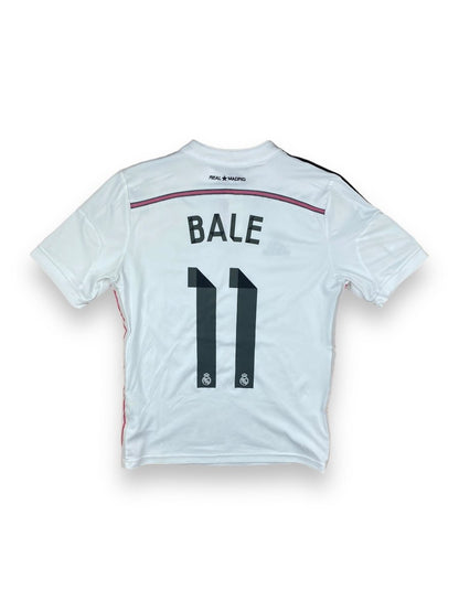 Real Madrid Home Shirt 2014/15 Bale #11 - 8/10 - XL Kids