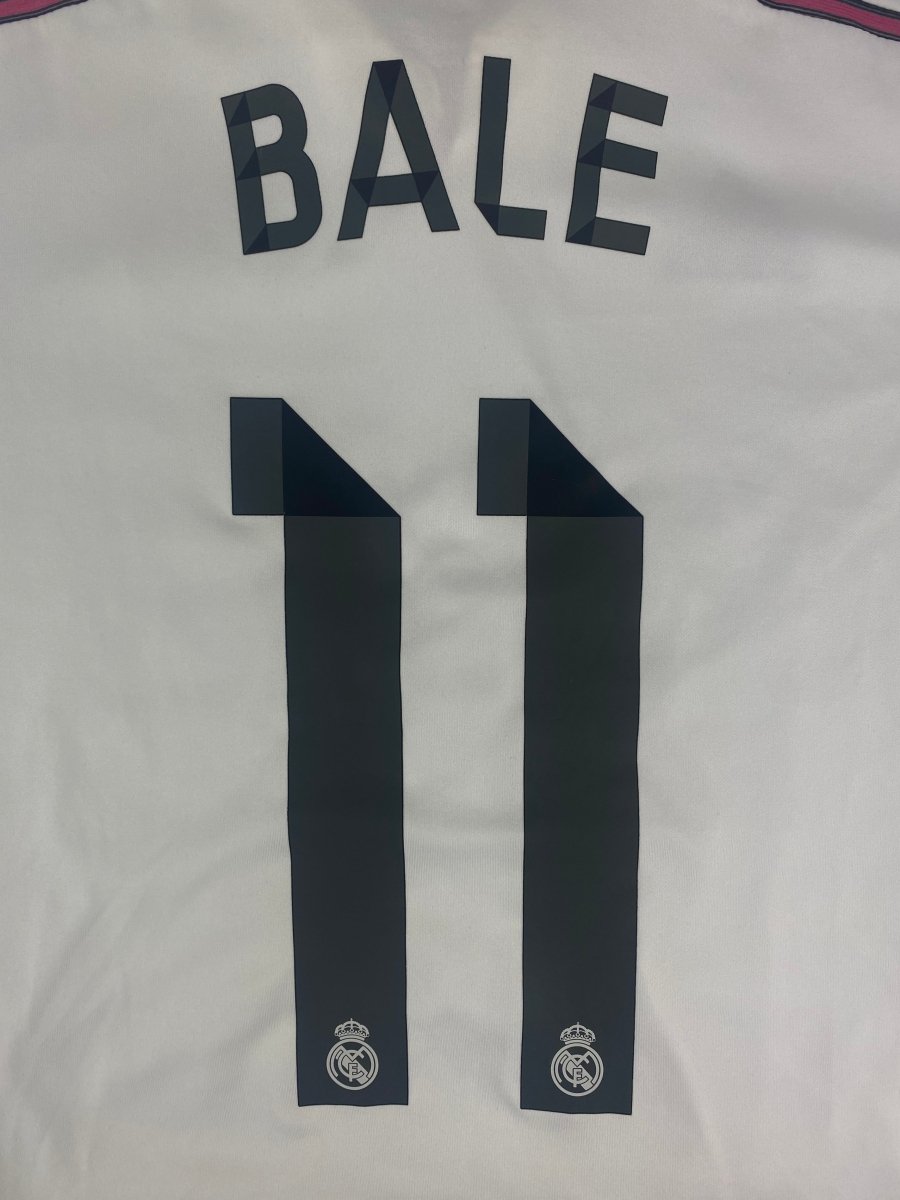 Real Madrid Home Shirt 2014/15 Bale #11 - 8/10 - XL Kids