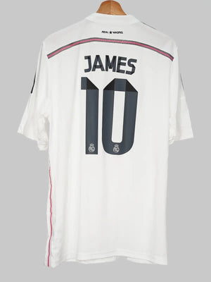 Real Madrid Home Shirt 2014/15 BNWT James 10 (L)