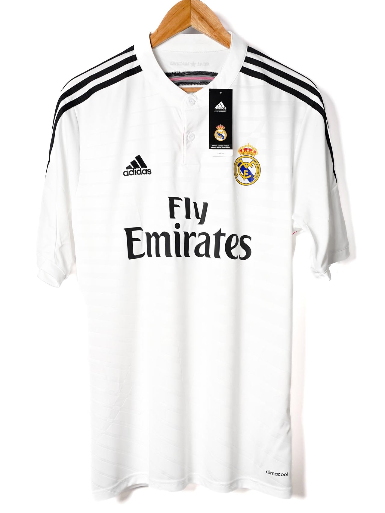 Real Madrid Home Shirt 2014/15 BNWT Sergio Ramos 4 (L)