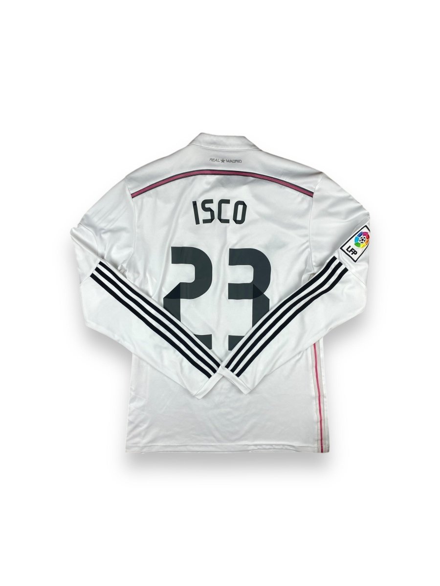 Real Madrid Home Shirt 2014/15 L/S Isco #23 - 9/10 - M