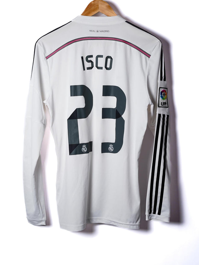 Real Madrid Home Shirt 2014/15 L/S Isco 23 (M)