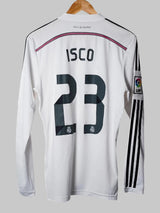 Real Madrid Home Shirt 2014/15 L/S Isco 23 (M)